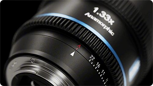 Ống kính SIRUI 20mm T1.8 Anamorphic 1.33X AF S35