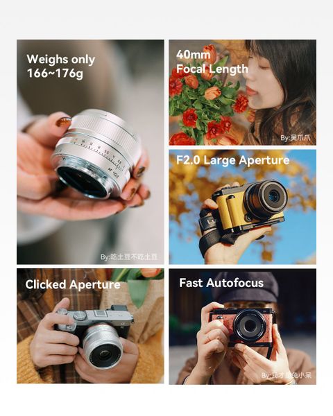 Ống kính TTArtisan 40mm F2 Autofocus