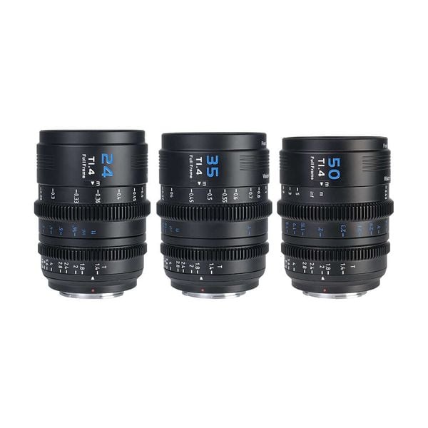 Combo 3 ống kính Cine SIRUI Vision Prime (VP1) 24/35/50mm