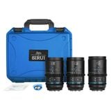 Combo 3 ống kính Cine Anamorphic SIRUI Astra 50/75/100mm T1.8 1.33X AF
