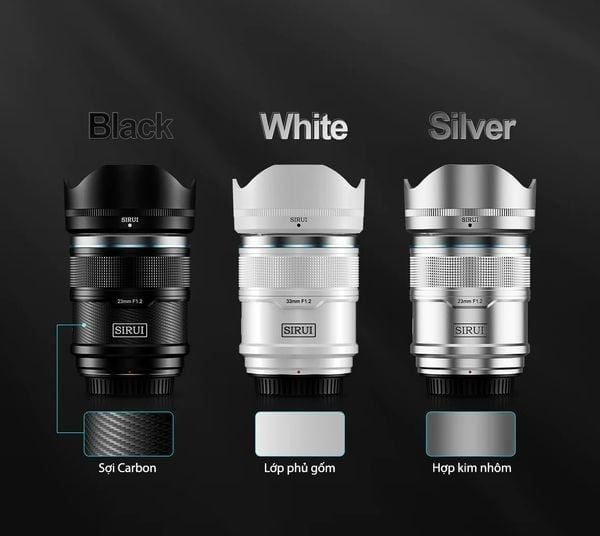 Ống kính SIRUI Sniper 56mm F1.2 autofocus Sony E (màu trắng) cũ (đã qua sử dụng)