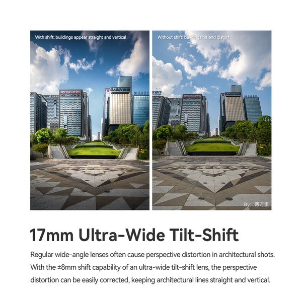 Ống kính TTArtisan 17mm F4 ASPH. Tilt-Shift