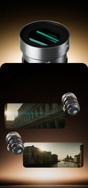 Combo 3 ống kính Cine Anamorphic SIRUI IronStar 75/100/135mm 1.5X