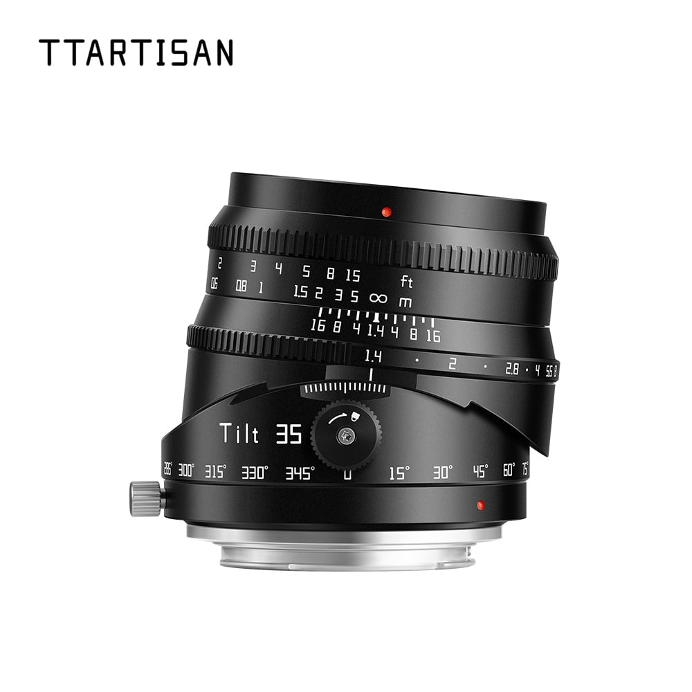 TTArtisan Tilt 35mm F1.4 - Thiết kế của TTArtisan Tilt 35mm F1.4