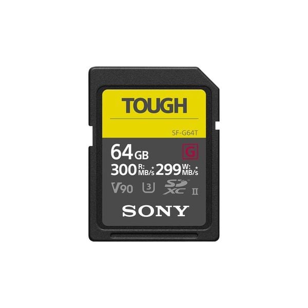 Thẻ nhớ Sony 64GB SF-G TOUGH Series UHS-II SDXC - V90