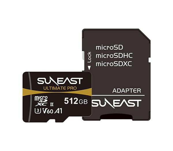 Thẻ nhớ Suneast MicroSDXC UHS-II V60 tốc độ 280MB/s - Dung lượng 128GB, 256Gb, 512Gb