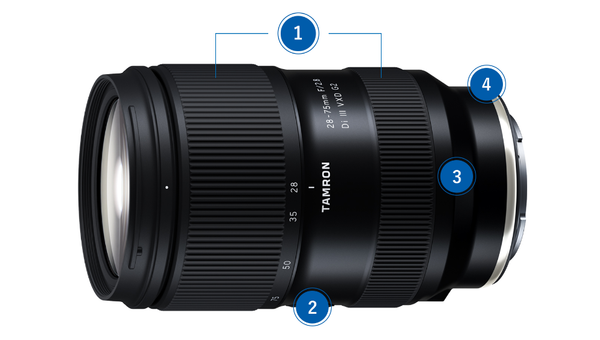 Ống kính Tamron 28-75mm F2.8 Di III VXD G2 dành cho ngàm Nikon Z