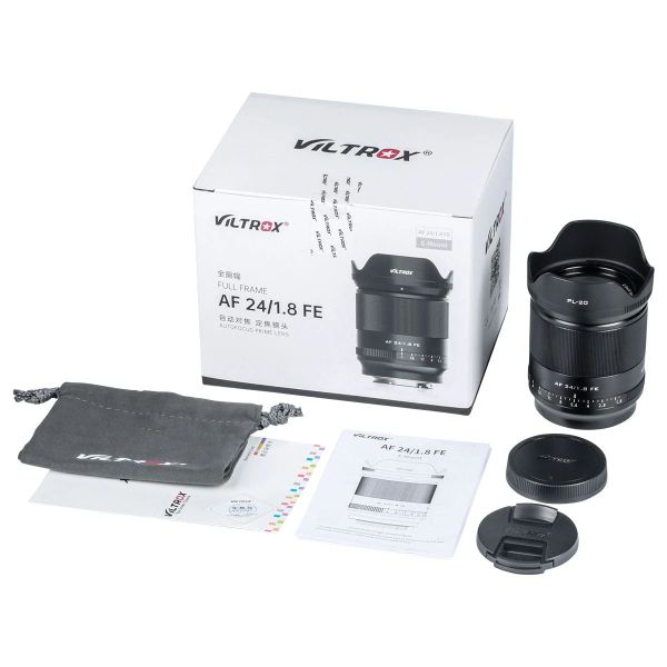 Ống kính Viltrox AF 24mm F1.8 for Sony E (full-frame)