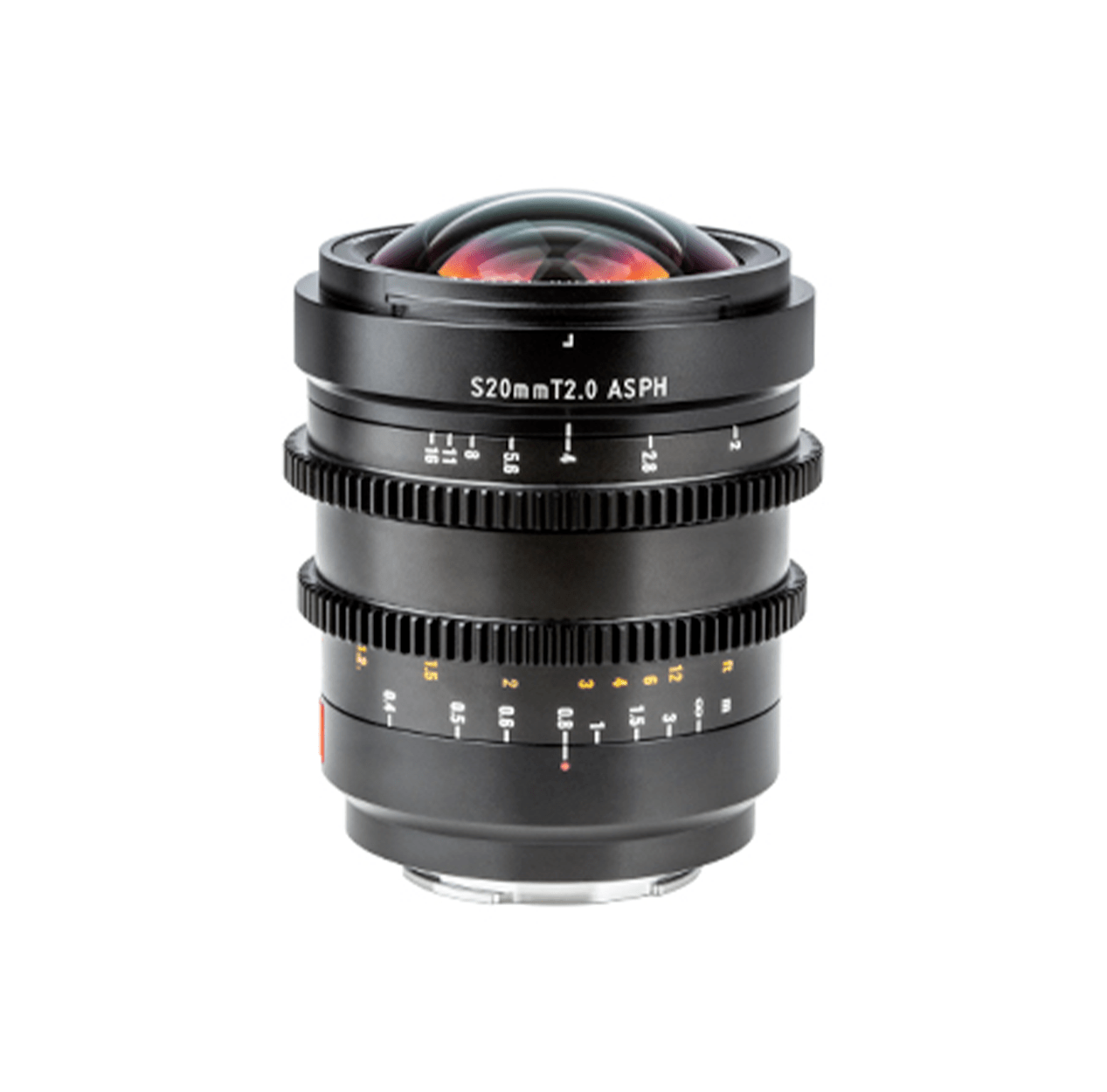 Viltrox S 20mm T2.0 Cine ngàm Sony E - Thiết kế của Viltrox S 20mm T2.0 Cine ngàm Sony E