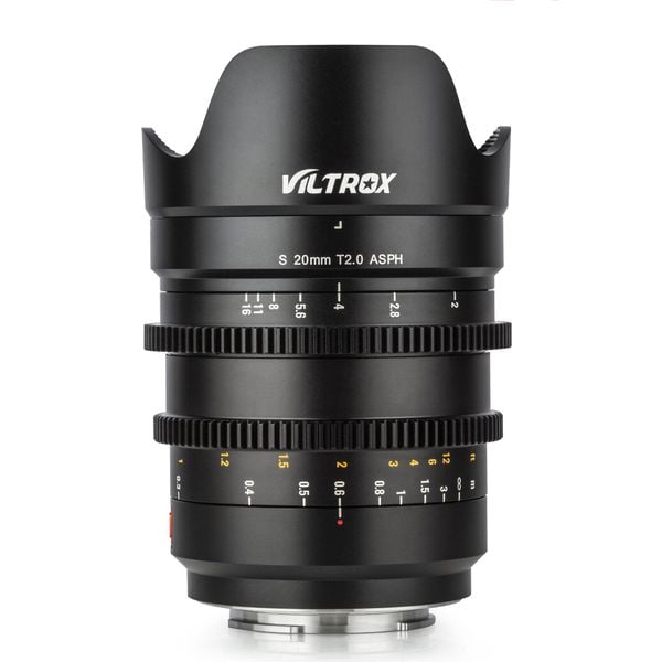 Ống kính Cine Viltrox MF 20mm T2.0 dành cho ngàm Sony E