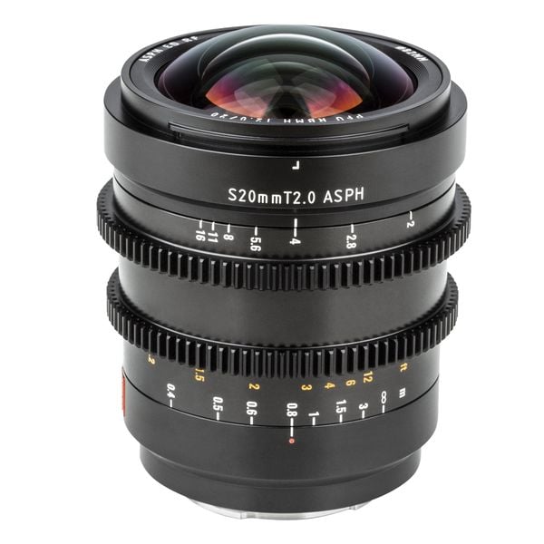 Ống kính Cine Viltrox MF 20mm T2.0 dành cho ngàm Sony E