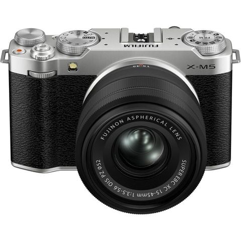 Máy ảnh FUJIFILM X-M5 kit 15-45mm (New, màu bạc)