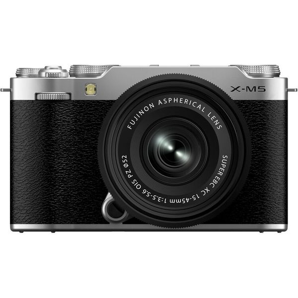 Máy ảnh FUJIFILM X-M5 kit 15-45mm (New, màu bạc)