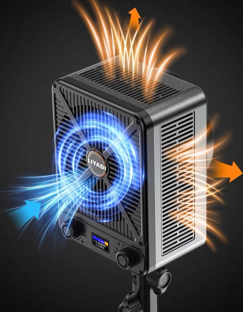 Đèn COB LIYADI LED 330W RGB Bi-Color chuyên quay phim