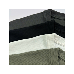 Áo thun thể thao nam PAPKA 1066 màu xám chất Cotton PC lưới thoáng mát