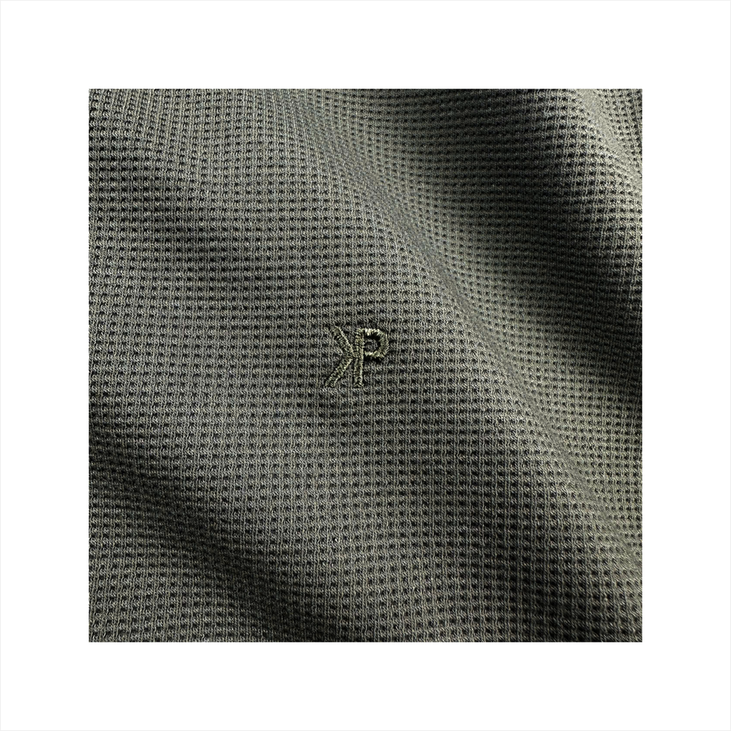 Áo thun thể thao nam PAPKA 1066 màu xám chất Cotton PC lưới thoáng mát