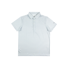 Áo polo GOLF nam PAPKA 1107 màu trắng với chi tiết không sử dụng bo cổ và bo tay tạo sự thoải mái tuyệt đối