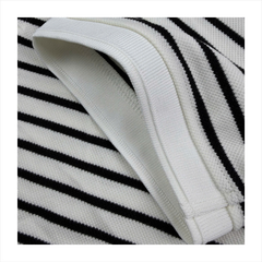 Polo nam PAPKA 1117 chất Cotton Jersey dệt sọc cao cấp bền đẹp
