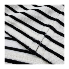 Polo nam PAPKA 1117 chất Cotton Jersey dệt sọc cao cấp bền đẹp