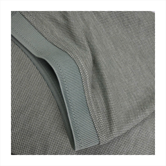 Polo nam PAPKA 1119 chất Cotton Pique dệt nổi màu xanh dương thoáng mát lịch lãm