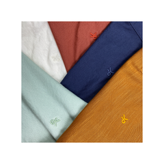 Áo thun Polo nam PAPKA 1120 màu xanh mint chất vải Pique pha Rayon mỏng nhẹ mát