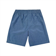 Quần mặc nhà nam Papka 2002 màu ghi xanh form rộng rãi với độ dài ngang gối lịch sự và thoải mái