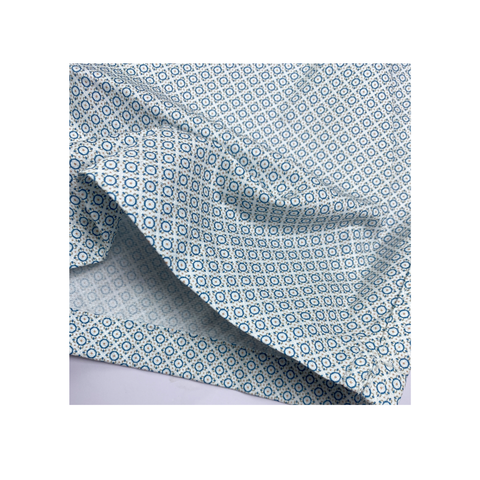 Quần boxer cotton mặc nhà nam PAPKA 2015 màu xanh trắng in monogram thoáng mát dễ chịu