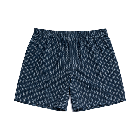 Quần boxer cotton mặc nhà nam PAPKA 2015 màu đen chấm bi thoáng mát dễ chịu