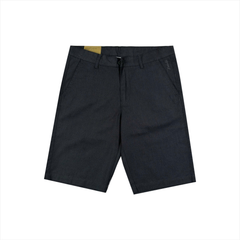 Quần short kaki nam Papka 2026 màu đen trơn đơn giản cá tính