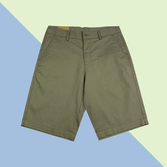 Quần short kaki nam PAPKA 2032 màu nâu họa tiết nhí