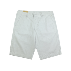 Quần short kaki nam PAPKA 2032 màu trắng sọc caro mini form thoải mái trẻ trung