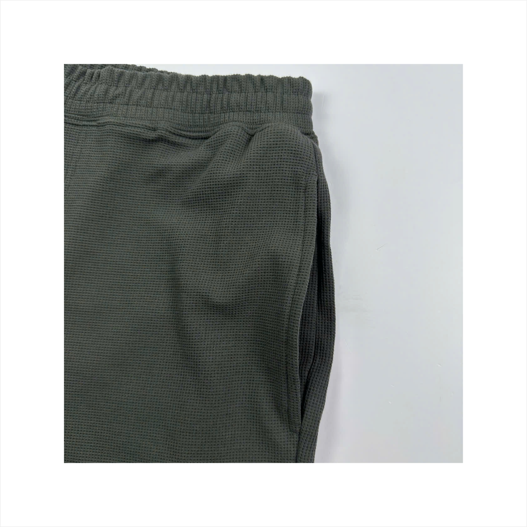 Quần thun thể thao nam PAPKA 2047 màu đen chất Cotton PC lưới thoáng mát