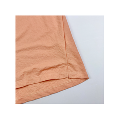 Áo thun nữ Papka 3031 màu trắng xẻ tà lệch chất vải Cotton Jersey AIRism mềm nhẹ, thoáng mát
