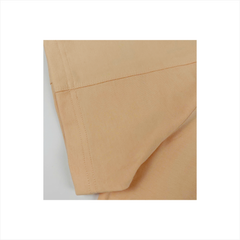 Áo thun nữ PAPKA 3038 màu hồng cam form Croptop Baby Tee in hoa trẻ trung và năng động