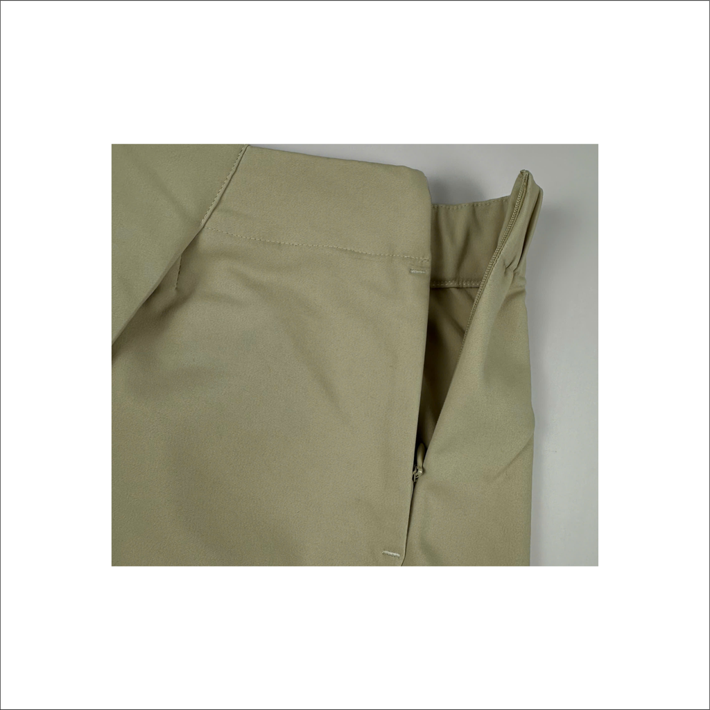 Quần kaki nữ Papka 4050 váy đắp màu đen thanh lịch và trẻ trung.