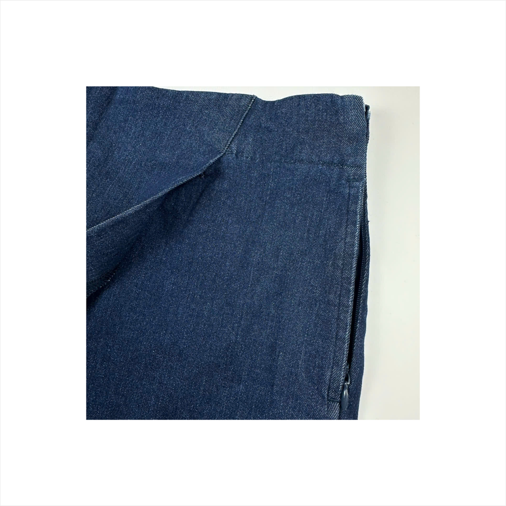 Quần váy ngắn nữ Papka 4050 chất kaki jeans dày dặn nhưng vẫn duyên dáng nữ tính