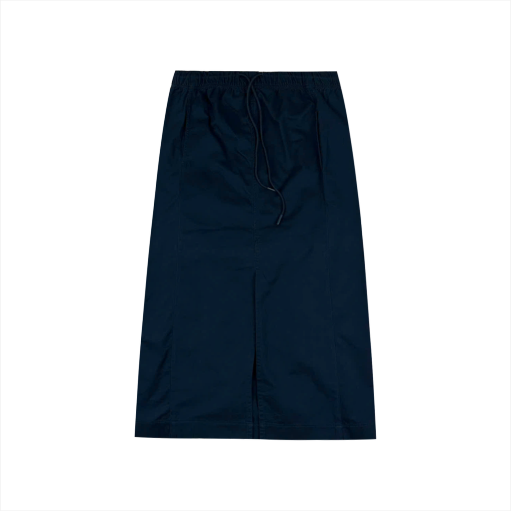 Chân váy midi nữ Papka 4070 màu đen kaki form chữ I che khuyết điểm trẻ trung, năng động và ứng dụng cao