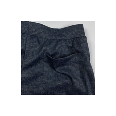 Quần thun thể thao nữ PAPKA 4070 màu kẻ xám với form suông vận động thoải mái linh hoạt