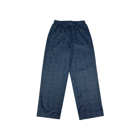 Quần thun thể thao nữ PAPKA 4070 màu kẻ xám với form suông vận động thoải mái linh hoạt