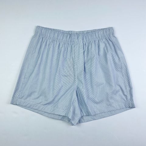 Quần boxer nam mặc nhà Papka 2015 màu trắng ô nhí chất cotton pha spandex
