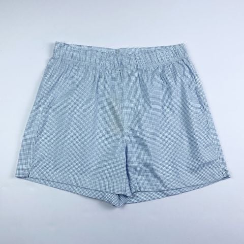 Quần boxer nam mặc nhà Papka 2015 màu trắng caro nhí chất cotton pha spandex