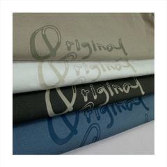 Áo thun Tshirt nam Papka 1079 màu be phối hình in chữ Original Creator tạo cảm giác năng động và trẻ trung