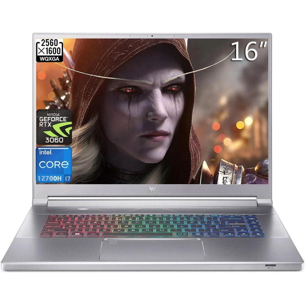 Laptop Gaming Lenovo Legion Y9000P IAH7H | i9-12900H | 16GB | 512GB | RTX 3060 | 16" WQXGA | Trắng cũ đẹp keng