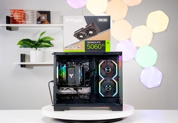 PC AMD GAMING PRO RYZEN 5 7500X3D - RTX 5060 Ti 16GB BLACK