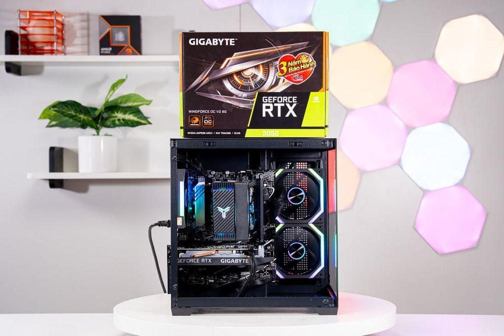 PC AMD GAMING PRO Ryzen 7 5700X - 8GB DDR4 - RTX 3050 8GB OC