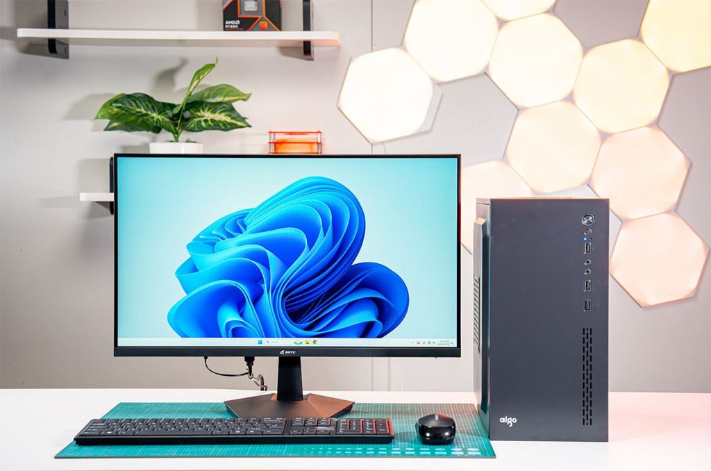 Bộ máy tính văn phòng PC Office Ryzen 5 5500GT kèm màn hình tại Máy Tính Bàn Daklak