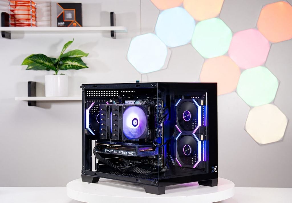 PC Workstation- 3D Render- Edit Video RYZEN 9 9900X- RTX 5060 Ti 16GB