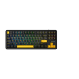 BÀN PHÍM CƠ GAMING AULA F87 3 MODE / Phiên bản Đen+Xanh đậm+Cam/ Greywood V3 Switch