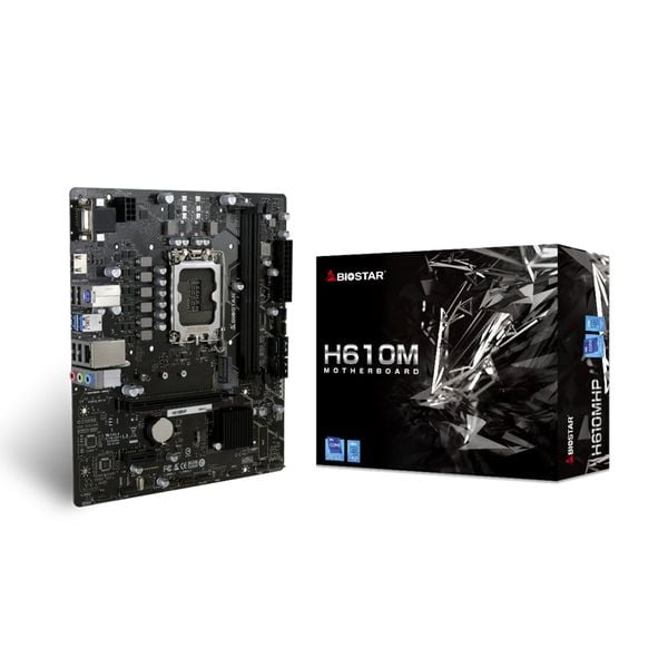 Mainboard Biostar Biostart H610M Hp | M.2 | PCIe | H610 | Socket 1700 | DDR4
