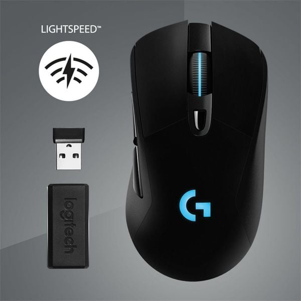 Chuột Logitech gaming G703 HERO Lightspeed | 2.4Ghz 25600
